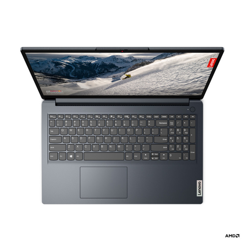 Lenovo IdeaPad 1 AMD Ryzen™ 3 7320U Laptop 15.6" Full HD 8 GB LPDDR5-SDRAM 256 GB SSD Wi-Fi 6 (802.11ax) Windows 11 Home in S