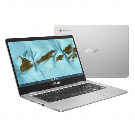 ASUS Chromebook C424MA-SS44F-B laptop Intel® Celeron® N N4020 14" Full HD 4 GB LPDDR4-SDRAM 64 GB eMMC Wi-Fi 5 (802.11ac)