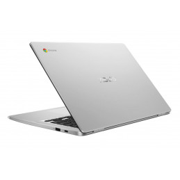 ASUS Chromebook C423NA-WB04 laptop Intel® Celeron® N3350 14" HD 4 GB LPDDR4-SDRAM 64 GB eMMC Wi-Fi 5 (802.11ac) ChromeOS Silver