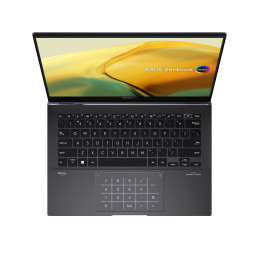 ASUS Zenbook 14 OLED UM3402YA-WS74T laptop AMD Ryzen™ 7 7730U 14" WQXGA+ 16 GB LPDDR4x-SDRAM 512 GB SSD Wi-Fi 6E (802.11ax)