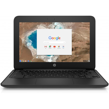 HP Chromebook 11 G5 EE Intel® Celeron® N3060 11.6" HD 4 GB LPDDR3-SDRAM 16 GB eMMC Wi-Fi 5 (802.11ac) ChromeOS Black