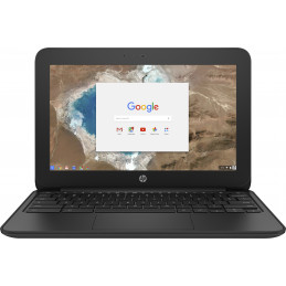 HP Chromebook 11 G5 EE Intel® Celeron® N3060 11.6" HD 4 GB LPDDR3-SDRAM 16 GB eMMC Wi-Fi 5 (802.11ac) ChromeOS Black