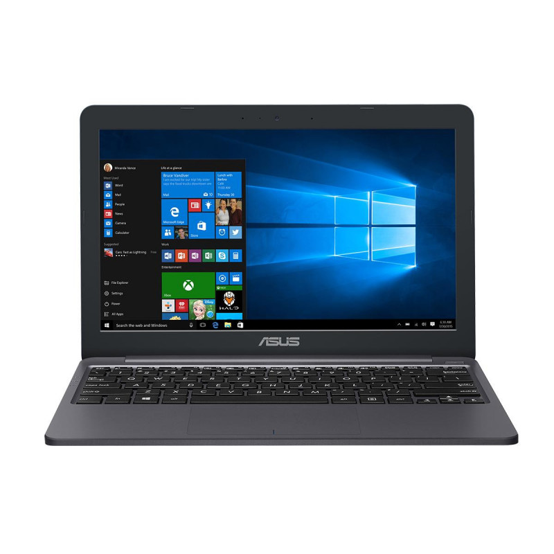 ASUS L203MA-DS04 laptop Intel® Celeron® N4000 11.6" HD 4 GB LPDDR4-SDRAM 64 GB eMMC Wi-Fi 5 (802.11ac) Windows 10 S Gray