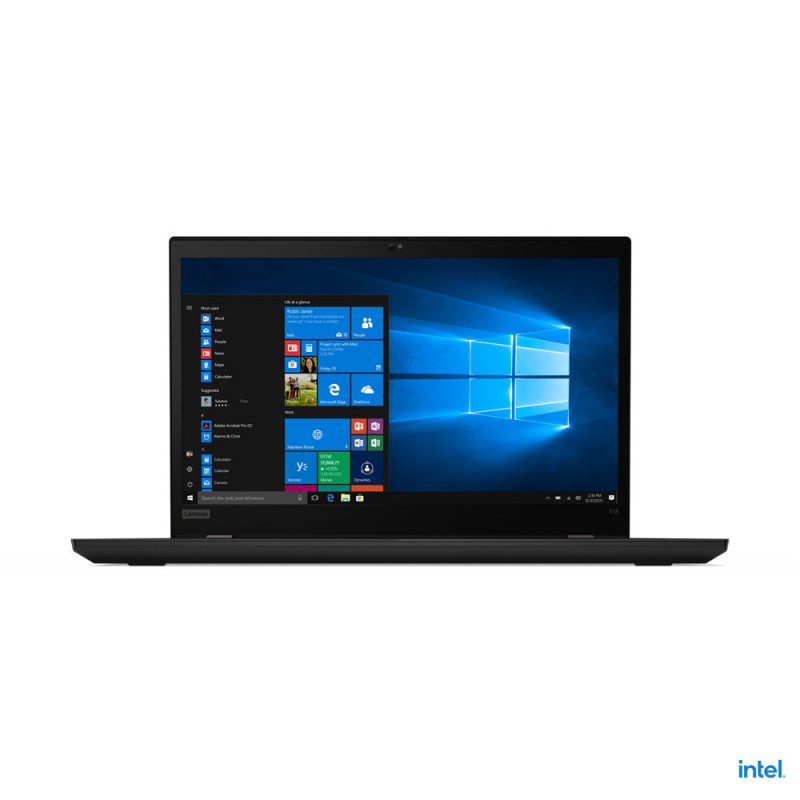 Lenovo ThinkPad T15 Intel® Core™ i5 i5-1135G7 Laptop 15.6" Full HD 16 GB DDR4-SDRAM 512 GB SSD Wi-Fi 6 (802.11ax) Windows 11