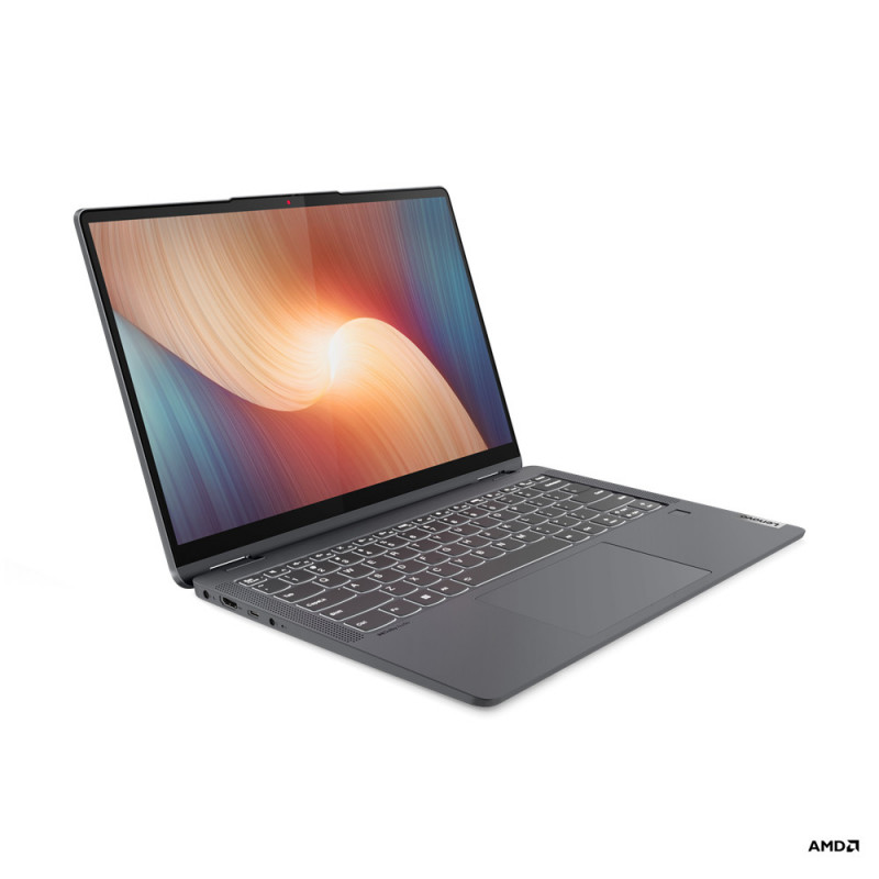 Lenovo IdeaPad Flex 5 AMD Ryzen™ 5 5500U Hybrid (2-in-1) 14" Touchscreen WUXGA 8 GB LPDDR4x-SDRAM 256 GB SSD Wi-Fi 6 (802.11ax)