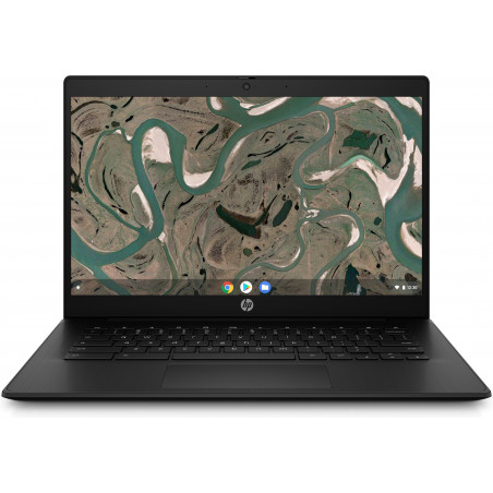 HP Chromebook 14 G7 Intel® Celeron® N4500 14" Touchscreen HD 4 GB LPDDR4x-SDRAM 32 GB eMMC Wi-Fi 6 (802.11ax) ChromeOS Black