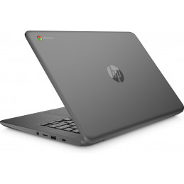 HP Chromebook 14 G5 Intel® Celeron® N3350 14" HD 4 GB LPDDR4-SDRAM 32 GB eMMC Wi-Fi 5 (802.11ac) ChromeOS Gray