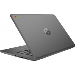 HP Chromebook 14 G5 Intel® Celeron® N3350 14" HD 4 GB LPDDR4-SDRAM 32 GB eMMC Wi-Fi 5 (802.11ac) ChromeOS Gray