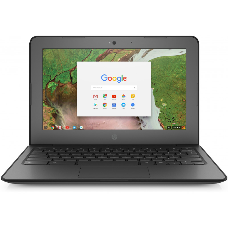 HP Chromebook 11 G6 EE Intel® Celeron® N3350 29,5 cm (11.6") HD 4 Go LPDDR4-SDRAM 16 Go eMMC ChromeOS Argent