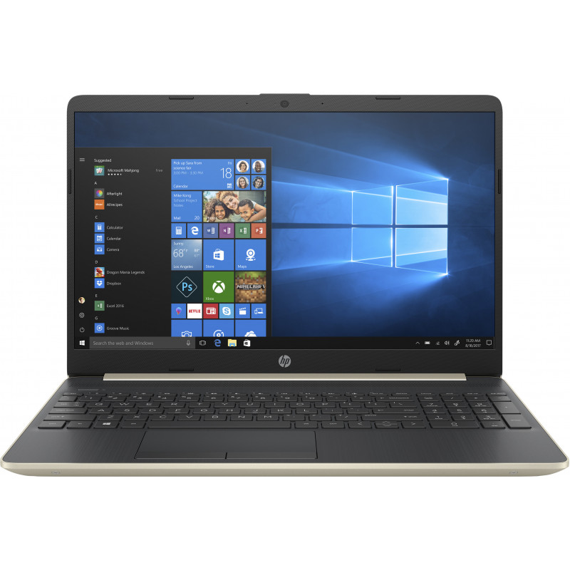 HP 15-dw0052wm Intel® Core™ i5 i5-8265U Laptop 15.6" HD 8 GB DDR4-SDRAM 256 GB SSD Wi-Fi 5 (802.11ac) Windows 10 Home Gold