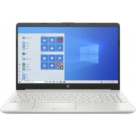 HP 15-dw2076cl Intel® Core™ i7 i7-1065G7 Laptop 15.6" HD 8 GB DDR4-SDRAM 256 GB SSD Wi-Fi 5 (802.11ac) Windows 10 Home Silver