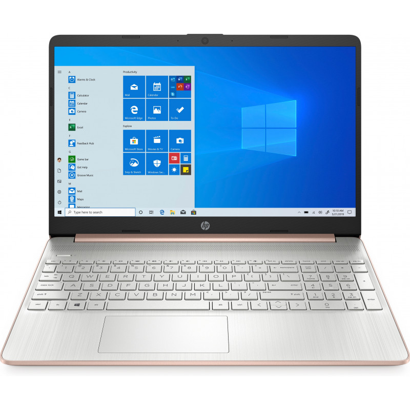 HP 15-ef0025wm AMD Ryzen™ 5 3500U Ordinateur portable 39,6 cm (15.6") HD 8 Go DDR4-SDRAM 256 Go SSD Wi-Fi 5 (802.11ac) Windows