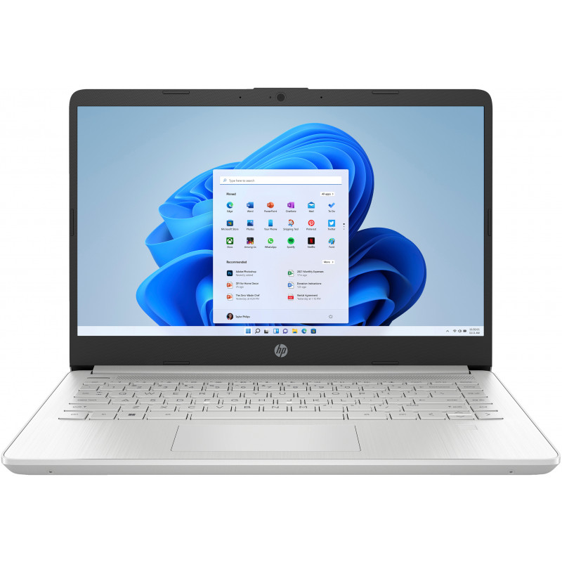 HP 14-dq2078wm Intel® Core™ i5 i5-1135G7 Laptop 14" HD 8 GB DDR4-SDRAM 256 GB SSD Wi-Fi 5 (802.11ac) Windows 11 Home Silver