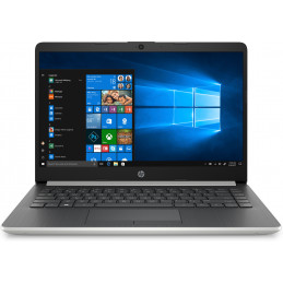 HP 14-dk0022wm AMD Ryzen™ 3 3200U Laptop 14" HD 4 GB DDR4-SDRAM 128 GB SSD Wi-Fi 5 (802.11ac) Windows 10 Home in S mode Black,