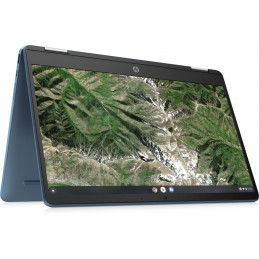 HP Chromebook x360 14a-ca0030wm Intel® Celeron® N4020 14" Touchscreen HD 4 GB LPDDR4-SDRAM eMMC Wi-Fi 5 (802.11ac) ChromeOS Teal