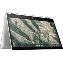 HP Chromebook x360 14b-ca0061wm Intel® Pentium® Silver N5030 14" Touchscreen HD 4 GB LPDDR4-SDRAM 128 GB eMMC Wi-Fi 5