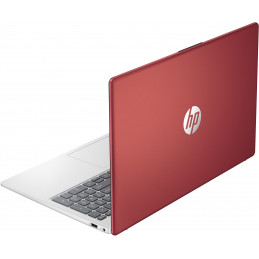 HP 15-fd0083wm Intel® N N200 Laptop 15.6" HD 4 GB DDR4-SDRAM 128 GB Flash Wi-Fi 6 (802.11ax) Windows 11 Home in S mode Gray, Red