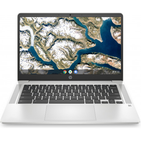 HP Chromebook 14a-na0031wm Intel® Pentium® Silver N5030 14" HD 4 GB LPDDR4-SDRAM 64 GB eMMC Wi-Fi 5 (802.11ac) ChromeOS Silver