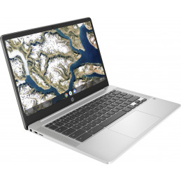 HP Chromebook 14a-na0031wm Intel® Pentium® Silver N5030 14" HD 4 GB LPDDR4-SDRAM 64 GB eMMC Wi-Fi 5 (802.11ac) ChromeOS Silver