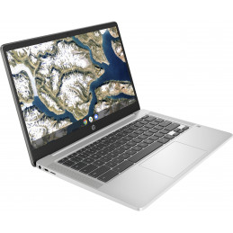 HP Chromebook 14a-na0131wm Intel® Pentium® Silver N5030 14" HD 4 GB LPDDR4-SDRAM 64 GB eMMC Wi-Fi 5 (802.11ac) ChromeOS Silver