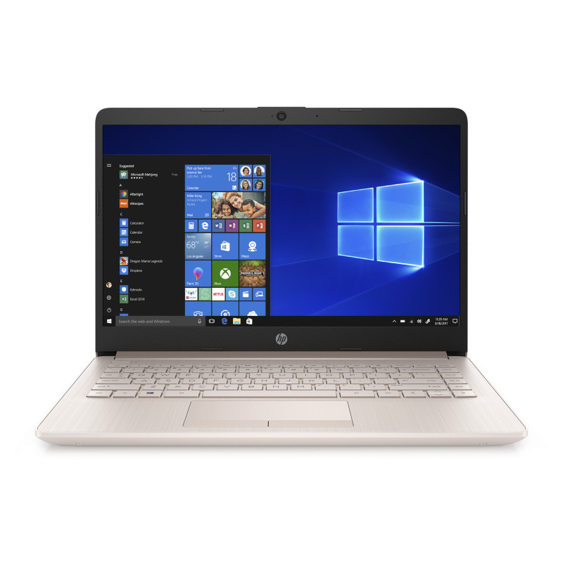 HP 14-cf2112wm Intel® Celeron® N4120 Laptop 14" HD 4 GB DDR4-SDRAM 64 GB eMMC Wi-Fi 5 (802.11ac) Windows 11 Home Pink