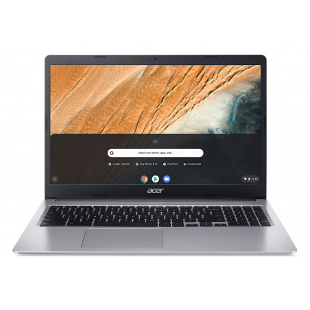 Acer Chromebook CB315-3H-C69K Intel® Celeron® N N4020 15.6" 4 GB LPDDR4-SDRAM 64 GB Flash Wi-Fi 5 (802.11ac) ChromeOS Silver