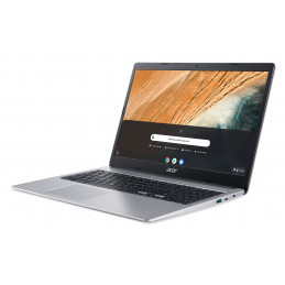 Acer Chromebook CB315-3H-C69K Intel® Celeron® N N4020 15.6" 4 GB LPDDR4-SDRAM 64 GB Flash Wi-Fi 5 (802.11ac) ChromeOS Silver