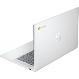 HP Chromebook 14a-nf0131wm Intel® N N200 14" HD 4 GB LPDDR5-SDRAM 128 GB eUFS Wi-Fi 6 (802.11ax) ChromeOS Silver