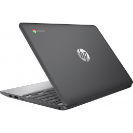 HP Chromebook - 11-v020wm Intel® Celeron® N3060 11.6" Touchscreen HD 4 GB LPDDR3-SDRAM 16 GB Wi-Fi 5 (802.11ac) ChromeOS Silver