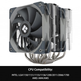 Thermalright Peerless Assassin 120 CPU Air Cooler, PA120, 6 Heat Pipes CPU Cooler, Dual 120mm TL-C12 PWM Fan