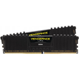 Corsair Vengeance LPX 32GB (2 X 16GB) DDR4 3200 (PC4-25600) C16 1.35V Desktop Memory - Black