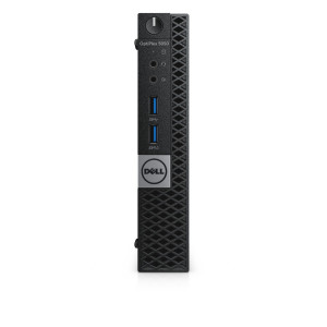 DELL OptiPlex 5050 Intel® Core™ i5 i5-7500T 8 GB DDR4-SDRAM 128 GB SSD Windows 10 Pro Mini PC Black