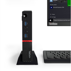 Lenovo ThinkCentre M900 Intel® Core™ i7 i7-6700T 16 GB DDR4-SDRAM 256 GB SSD Windows 10 Pro Mini PC Black