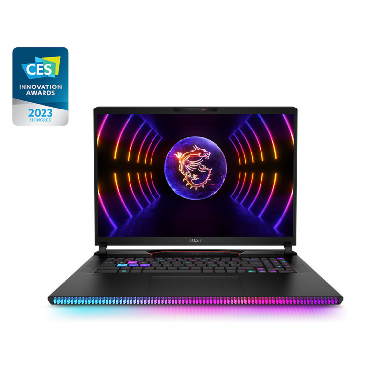 MSI Gaming Raider GE78HX 13VH-080US Intel® Core™ i9 i9-13980HX Ordinateur portable 43,2 cm (17") Quad HD+ 64 Go DDR5-SDRAM 2 To