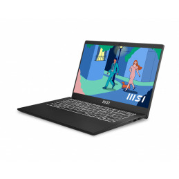 MSI Modern 14 C12M-054CA Intel® Core™ i5 i5-1235U Laptop 14" Full HD 8 GB DDR4-SDRAM 512 GB SSD Wi-Fi 6 (802.11ax) Windows 11