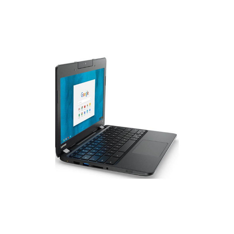 Lenovo N23 Intel® Celeron® N3060 Chromebook 29,5 cm (11.6") HD 4 Go LPDDR3-SDRAM 16 Go eMMC Wi-Fi 5 (802.11ac) ChromeOS Noir